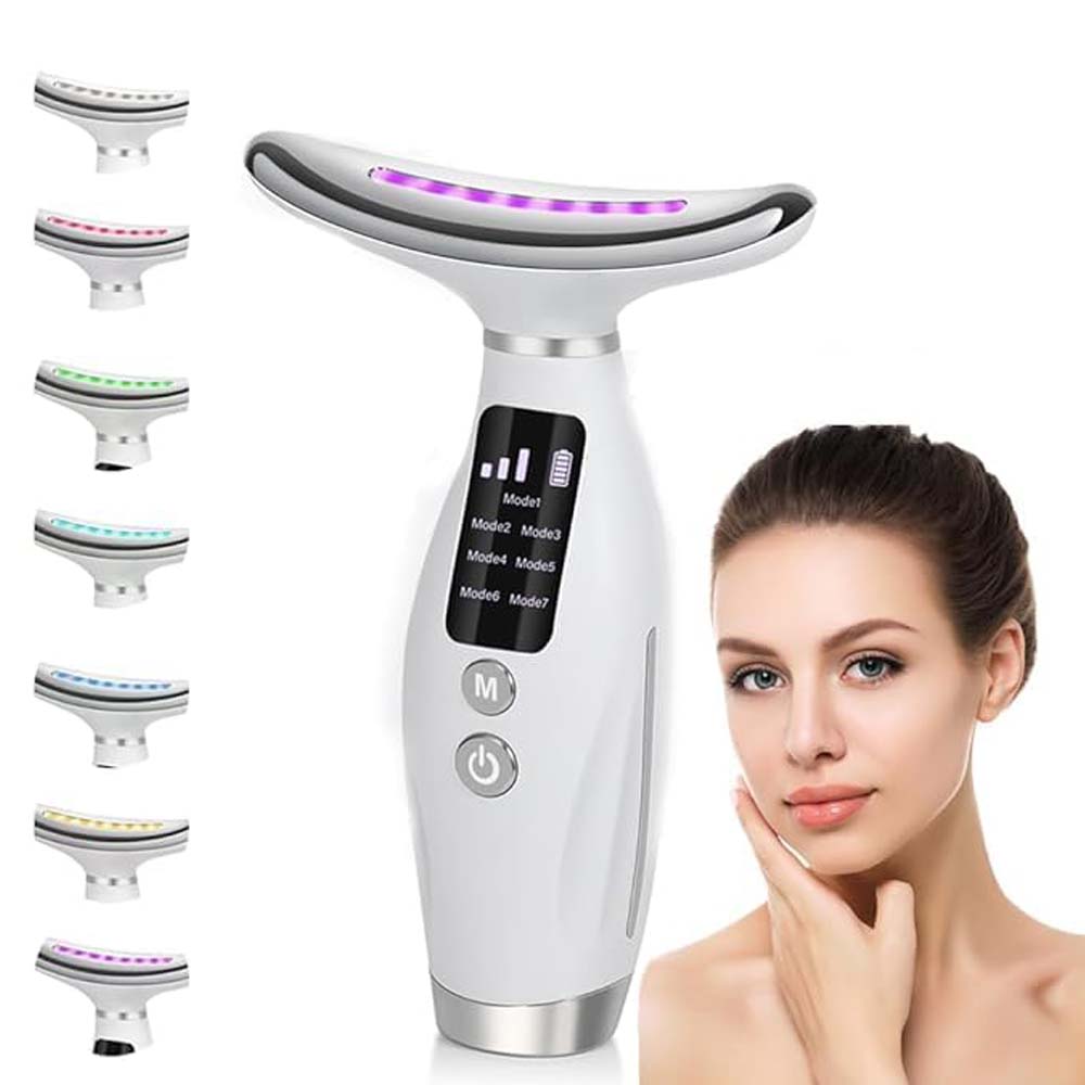 Face Neck Lifting and Tightening Massager Anti-Aging Device, Wrinkle and Double Chin Remover Beauty Device