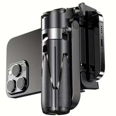 P15T Mini Selfie Stick Tripod - Extendable Phone Stand with Wireless Remote