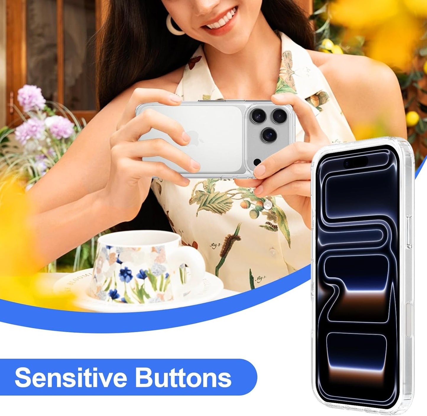 Crystal Clear Case for iPhone 17 Pro 6.3" (2026)