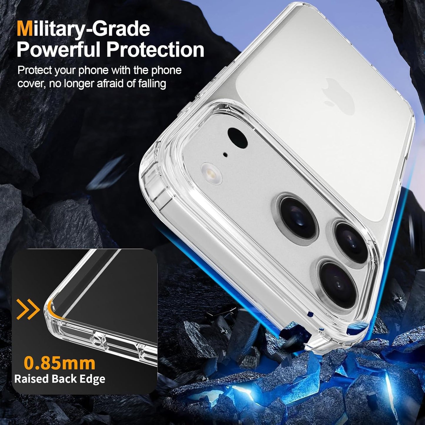 Crystal Clear Case for iPhone 17 Pro 6.3" (2026)