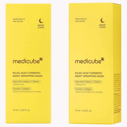 Medicube Turmeric Overnight Wrapping Peel Off Mask