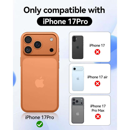 Crystal Clear Case for iPhone 17 Pro 6.3" (2026)