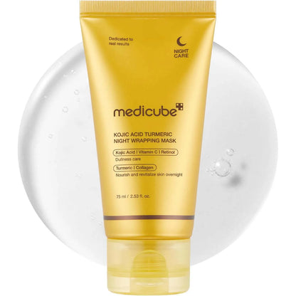 Medicube Turmeric Overnight Wrapping Peel Off Mask