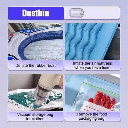 🔥عرض خاص🔥 مكنسة كهربائية محمولة متعددة الوظائف وقوية